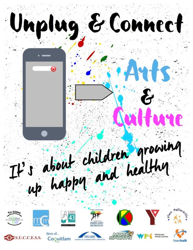 Unplug & Connect To Arts & Culture Poster - Front